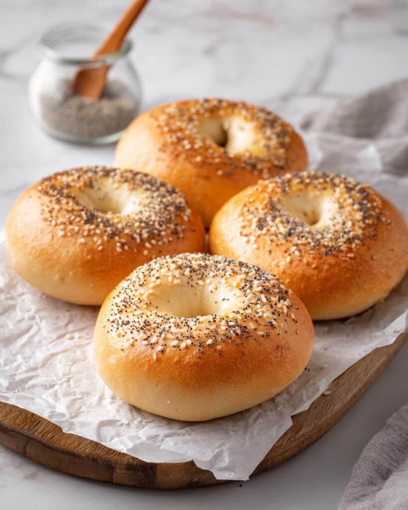 Air Fryer Protein Bagels Recipe