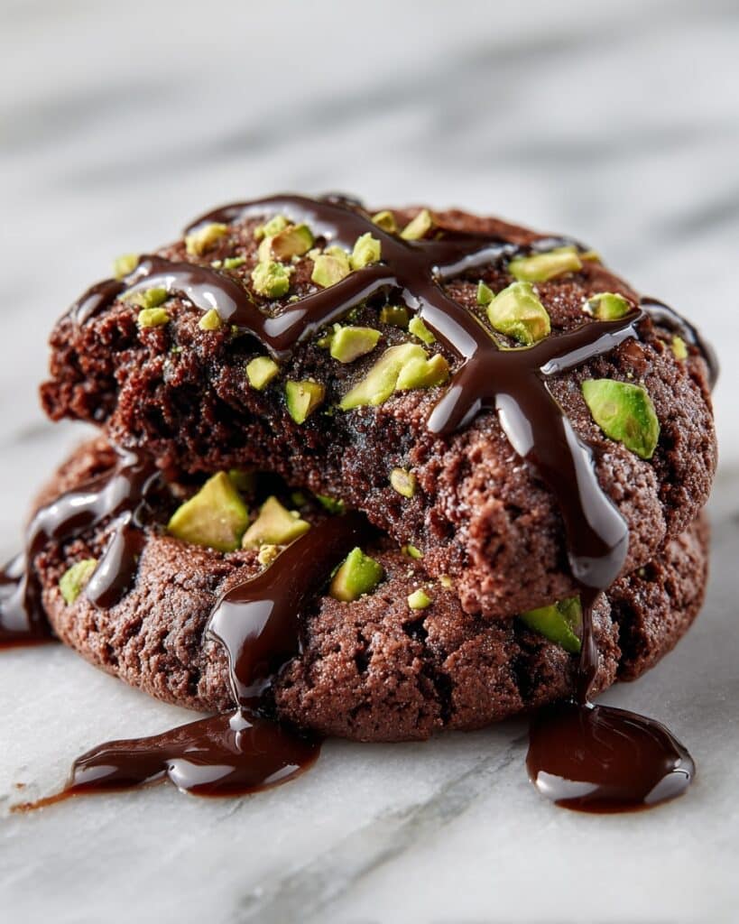 Brown Butter Chocolate Pistachio Cookies Recipe