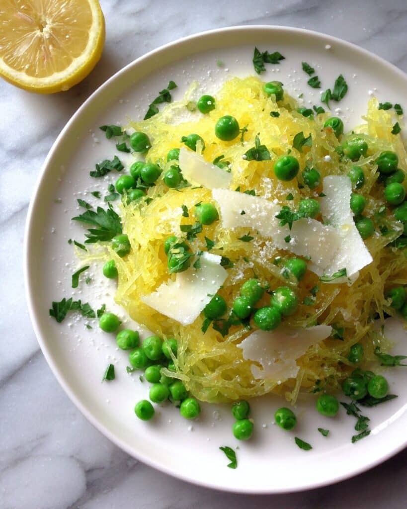 Simple Spring Spaghetti Squash Skillet Recipe