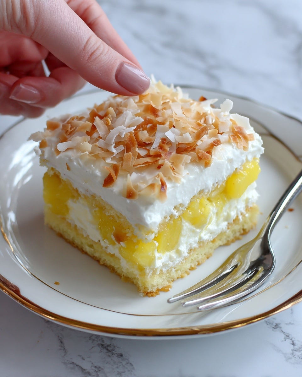 Easy No-Bake Pineapple Dessert Recipe - Recipe Image
