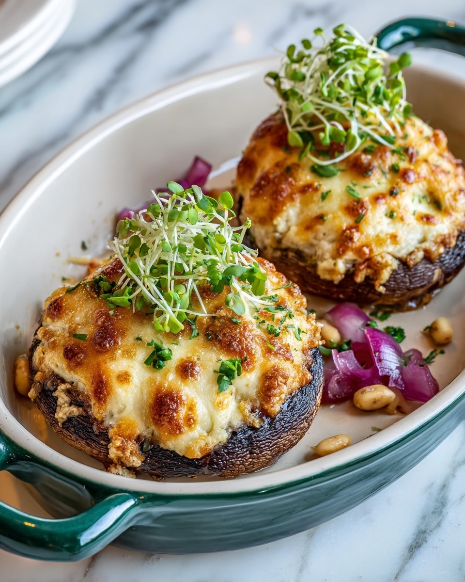Garlic Stuffed Jacket Potatoes Recipe - Recipe Image
