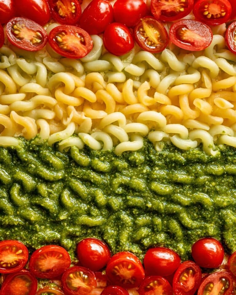 Holiday Pesto Pasta Salad Recipe