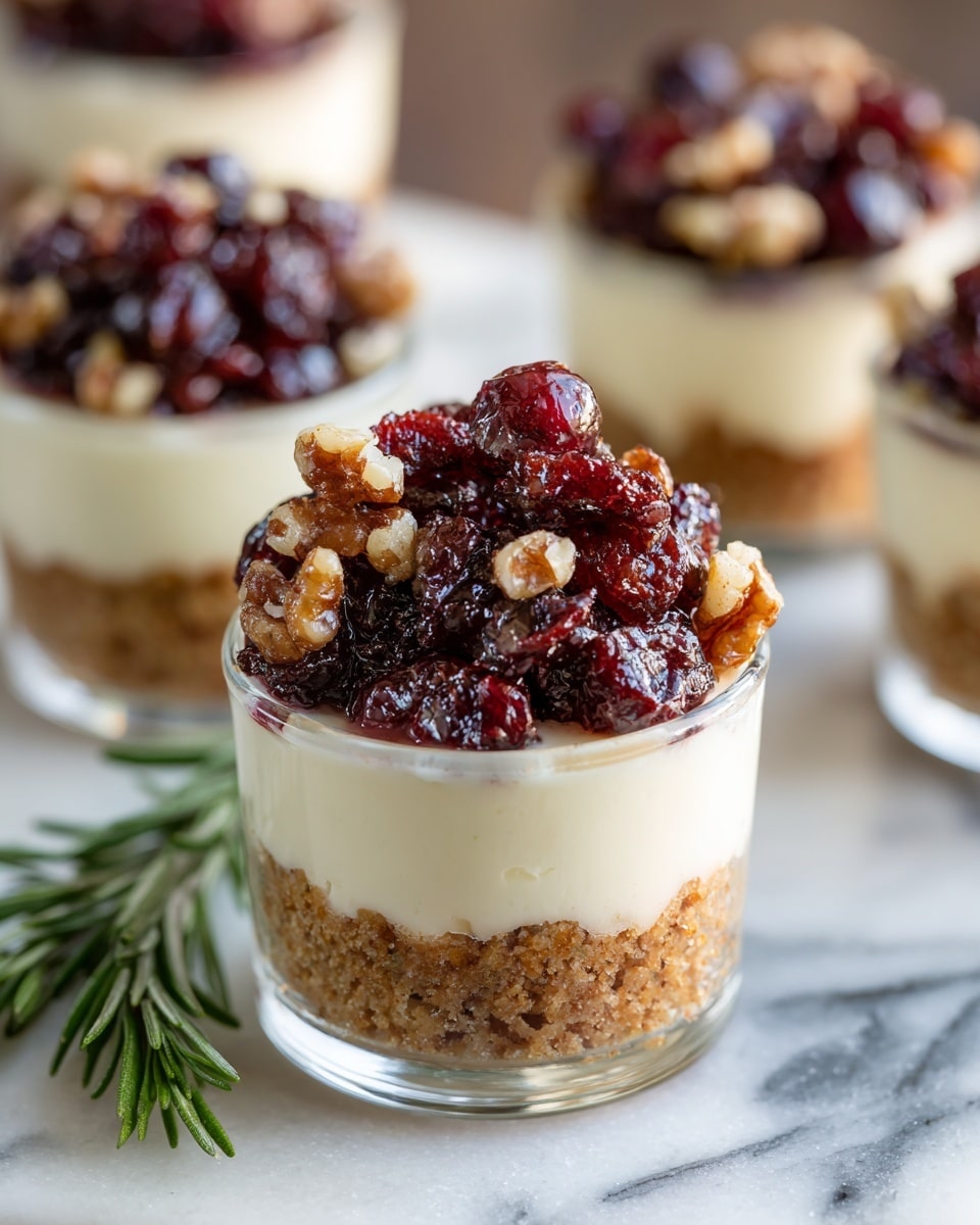Thanksgiving Cranberry and Pecan Crostini Recipe