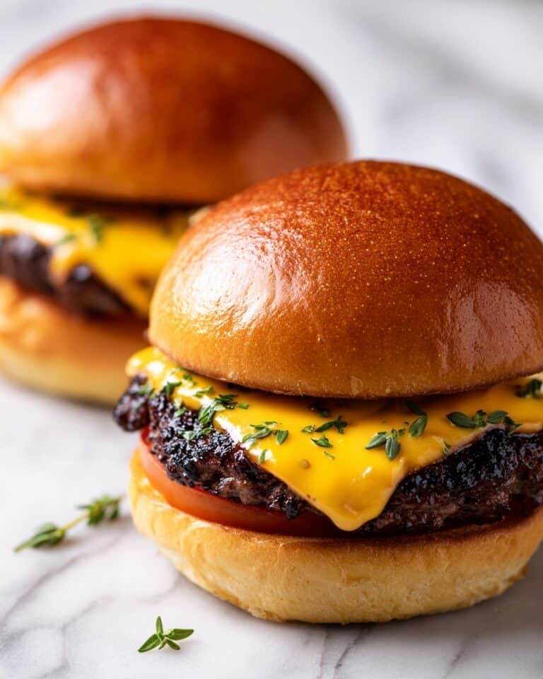 Pull-Apart Cheeseburger Sliders Recipe