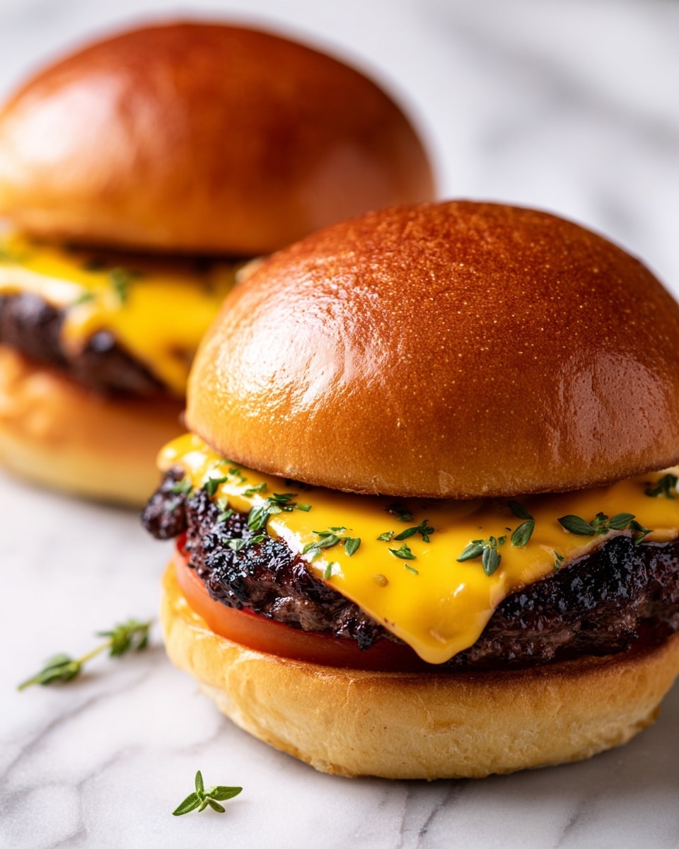 Pull-Apart Cheeseburger Sliders Recipe
