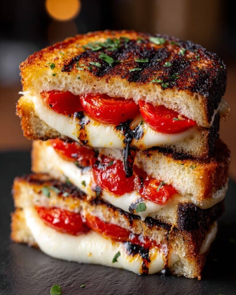 Grilled Vegetable and Halloumi Stack Recipe