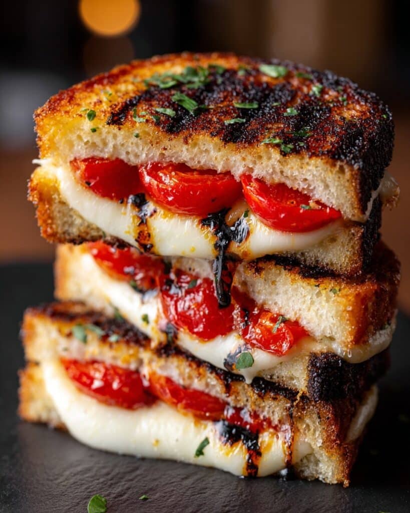 Grilled Vegetable and Halloumi Stack Recipe