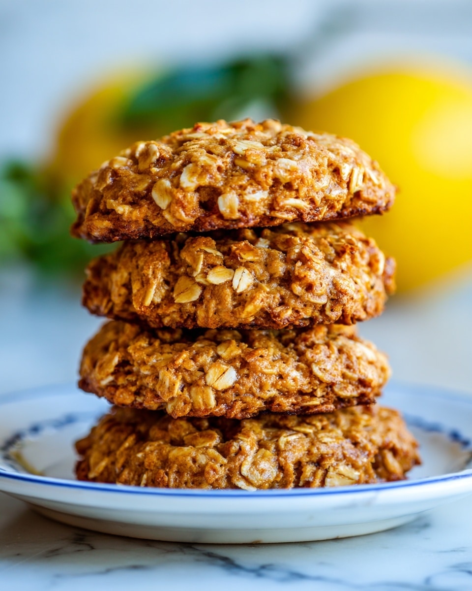 Lemon Oatmeal No-Bake Cookies Recipe