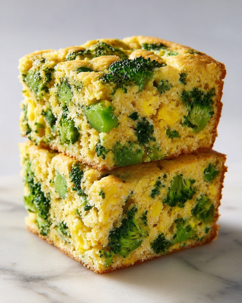 Cheesy Broccoli Cornbread Recipe