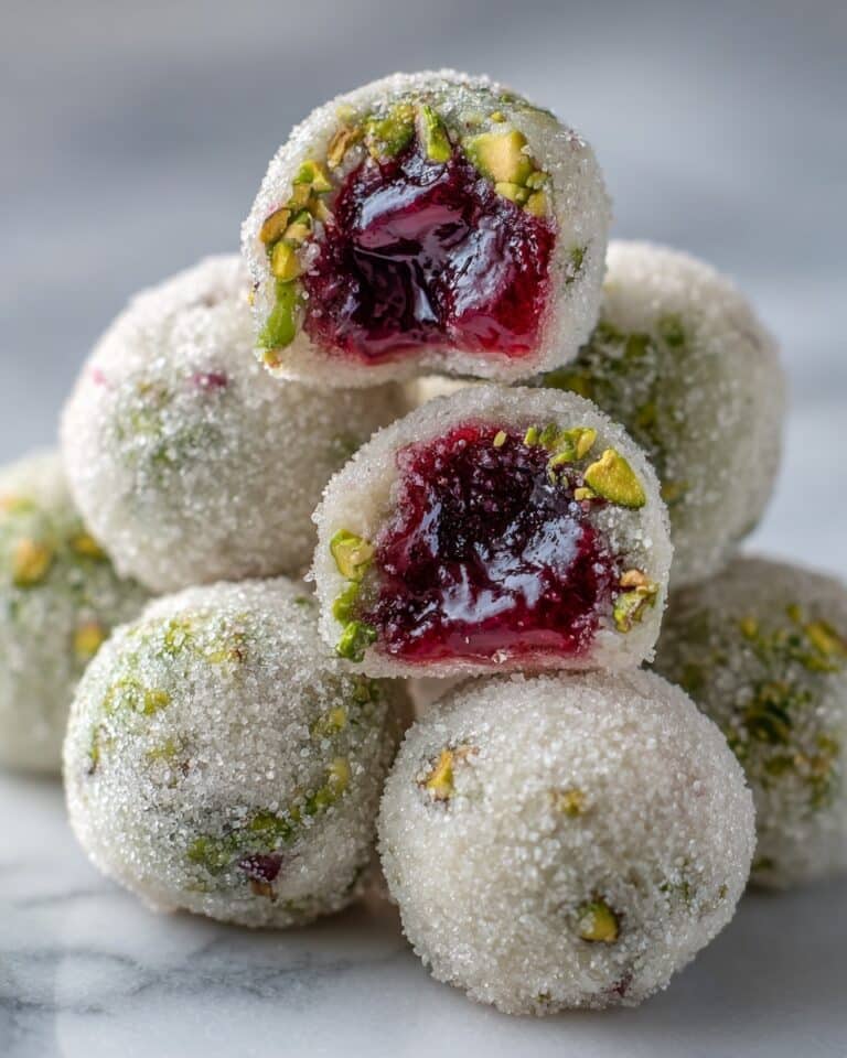 Cherry Pistachio Snowballs Recipe