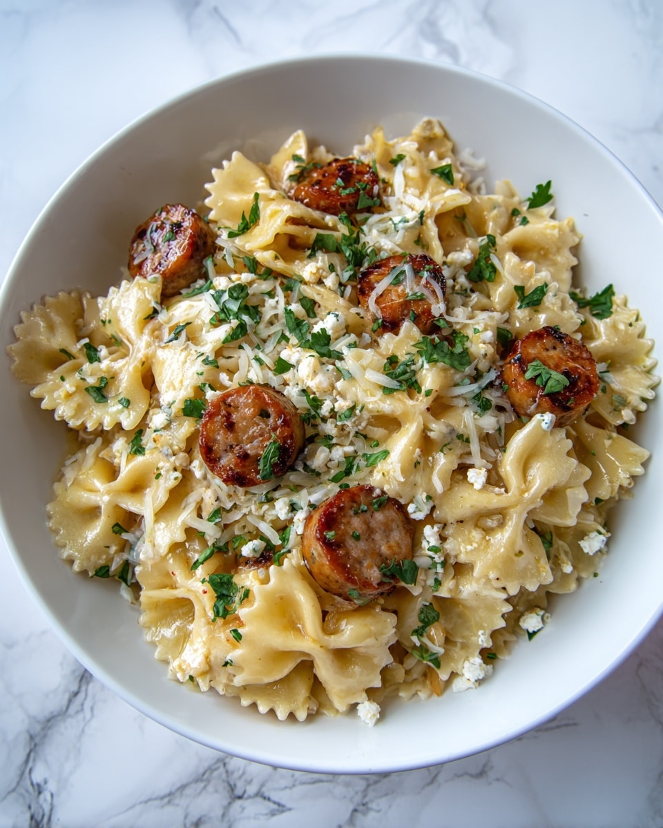 Crockpot Pierogi Casserole with Kielbasa Recipe