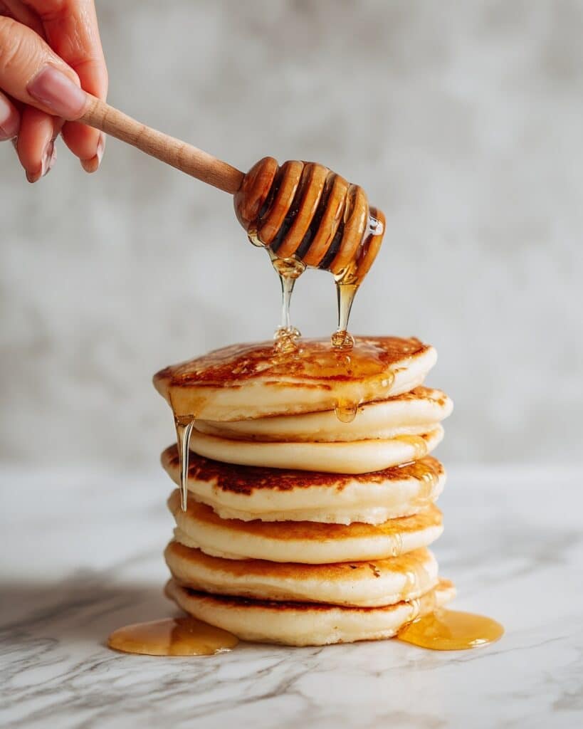 Cretan Honey Pancakes Stuffed with Cheese and Cinnamon Recipe