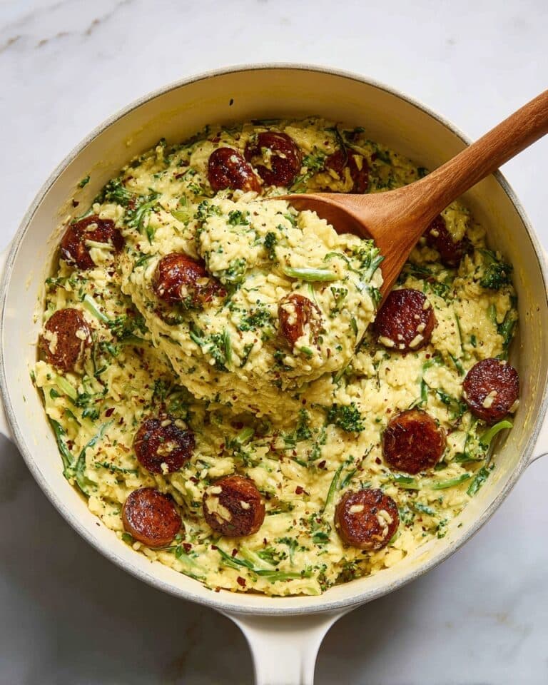 Cheesy Sausage and Rice Recipe
