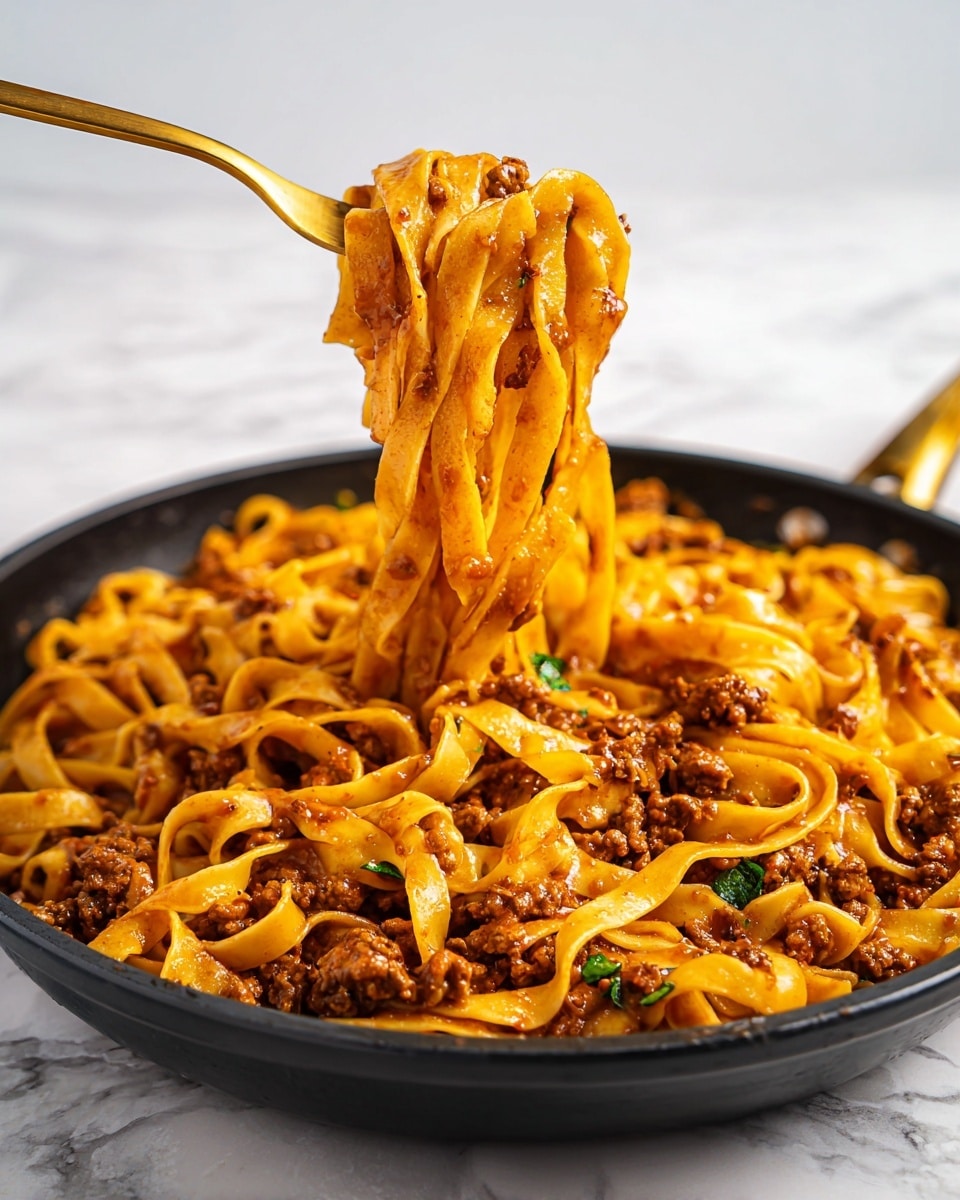 One-Pot Beef Ragu Pasta Recipe - Recipe Image