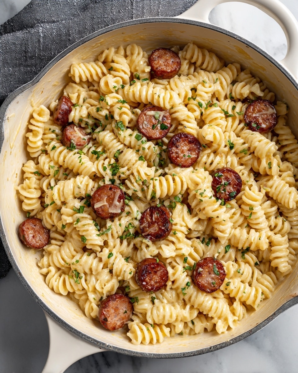 Creamy Smoked Sausage Pasta Recipe