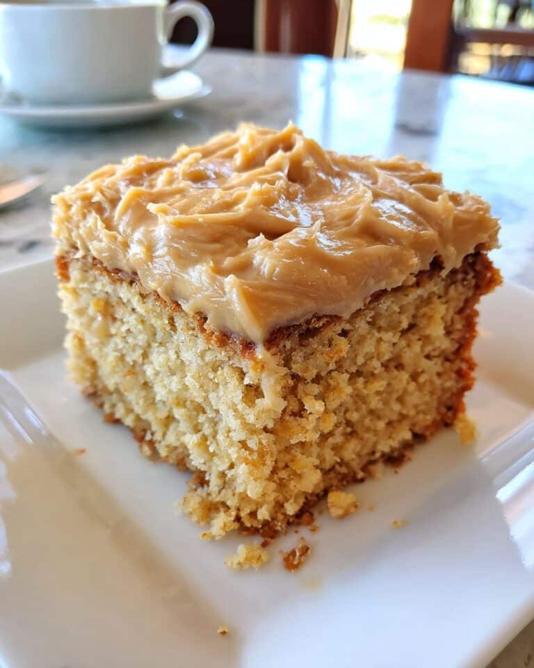 Peanut Butter Cake Recipe