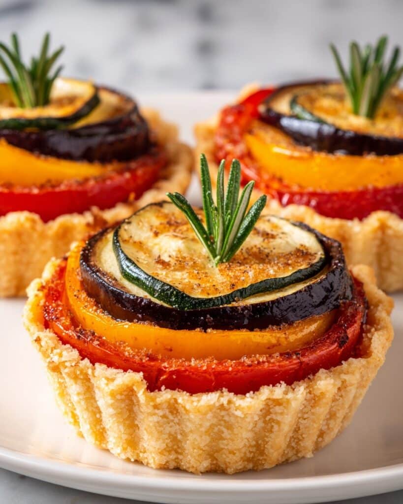 Ratatouille Hand Pies with Eggplant, Heirloom Tomato & Cornmeal Crust Recipe