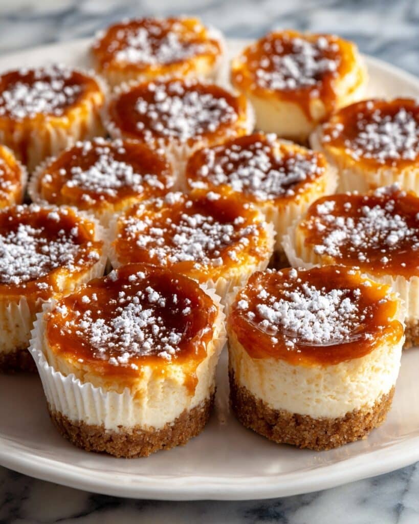 Mini Crème Brûlée Cheesecakes Recipe