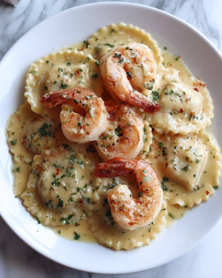 Lobster Ravioli in Garlic Butter Sauce Recipe