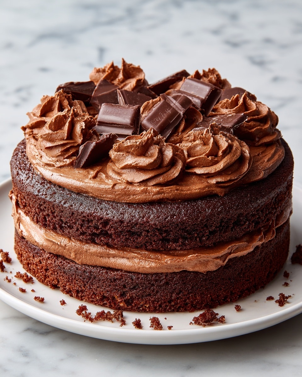 Small Chocolate Cake Recipe - Recipe Image