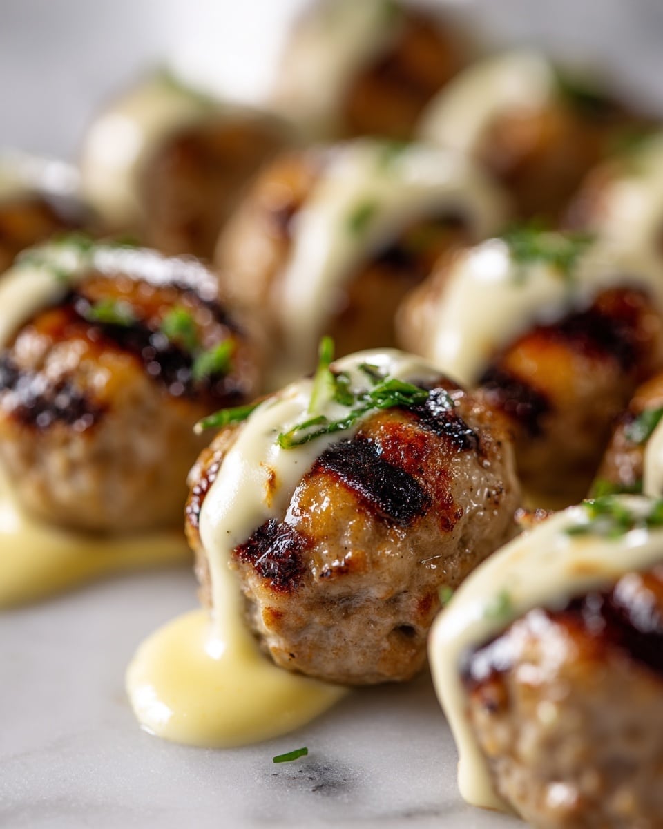 Meatballs in Dijon Gravy Recipe - Recipe Image