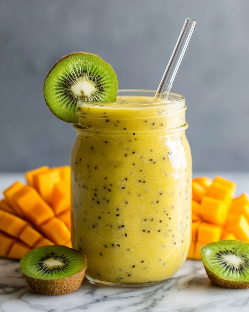 Mango Kiwi Smoothie Recipe