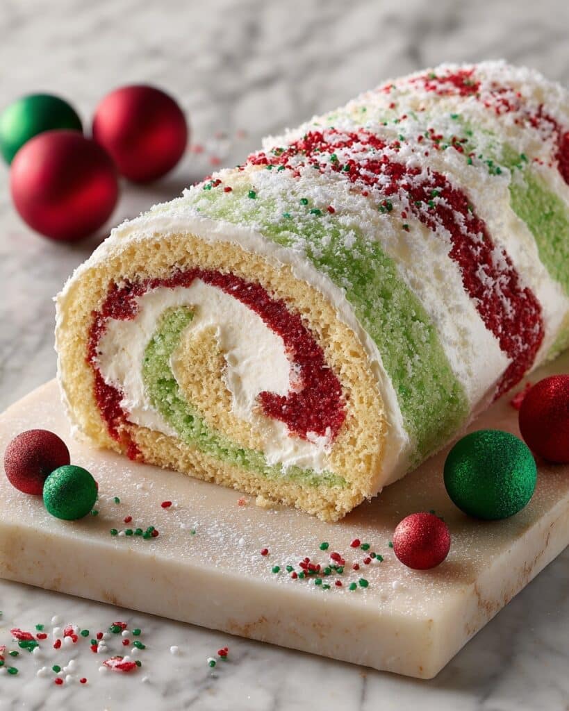 Christmas Cake Roll Recipe