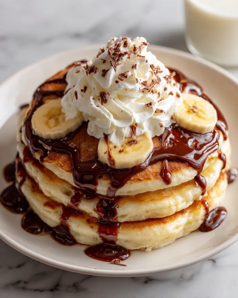 Caramelized Coconut Banana Bread Waffle French Toast Recipe