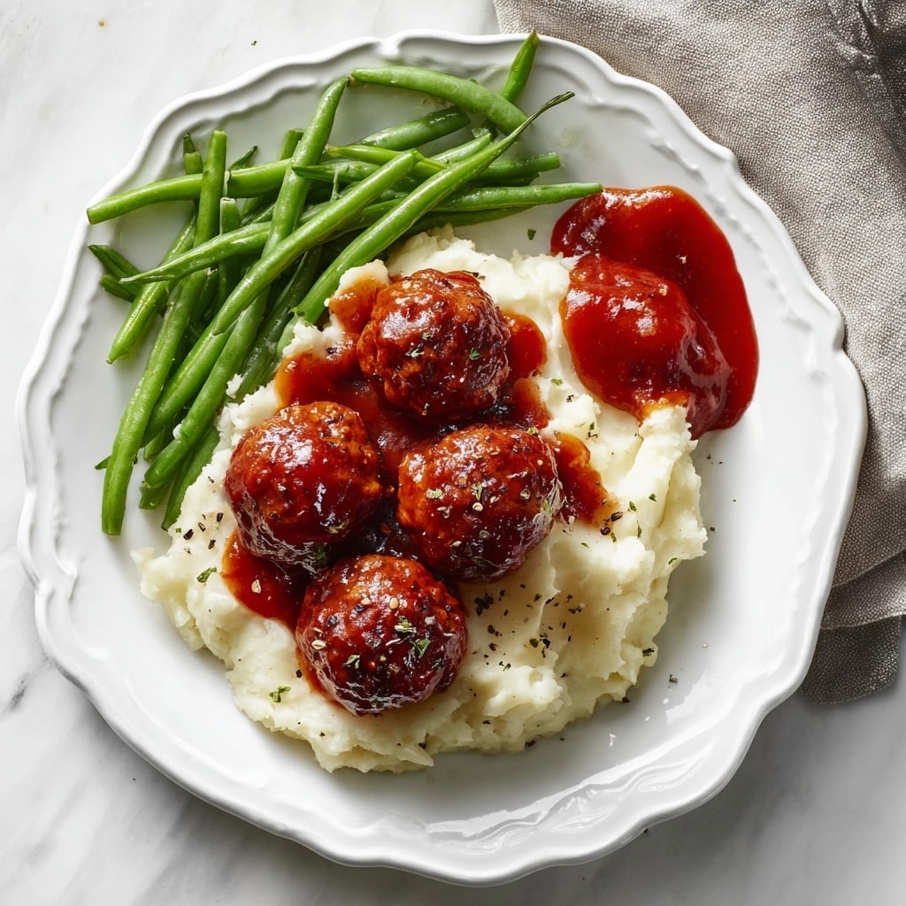 Homemade BBQ Meatballs Recipe - Recipe Image