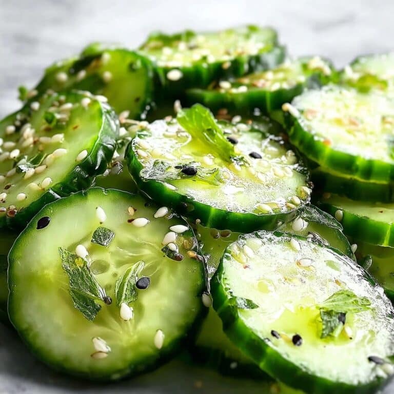 Honey Lime Cucumber Salad Recipe