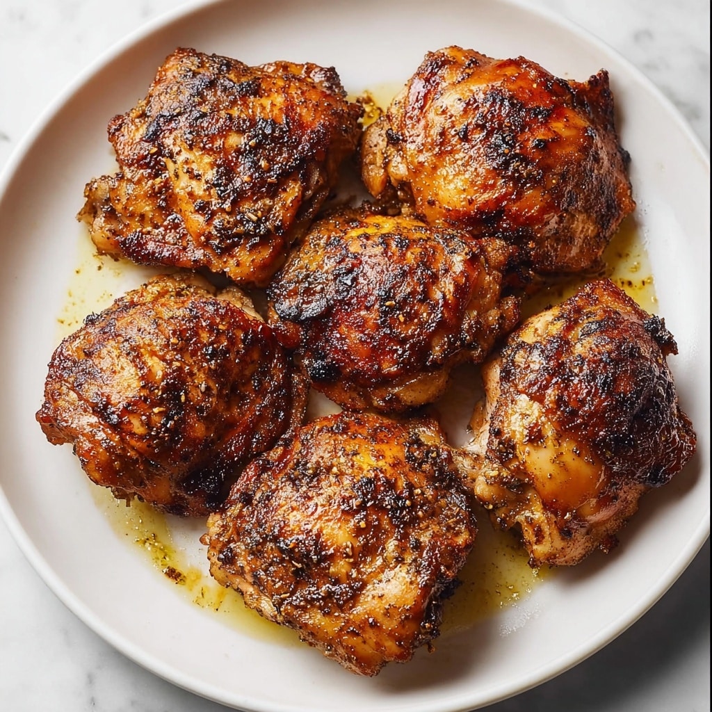 Delicious Ethiopian Chicken Thighs with Berbere Spice Recipe - Recipe Image