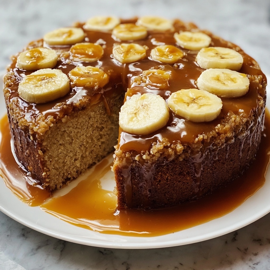Banana Caramel Cake Recipe