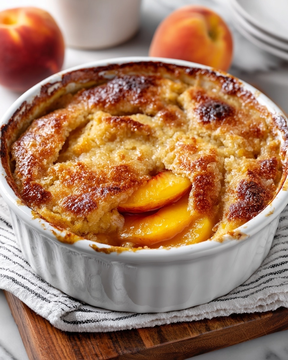 Gluten-Free Peach Cobbler Recipe - Recipe Image