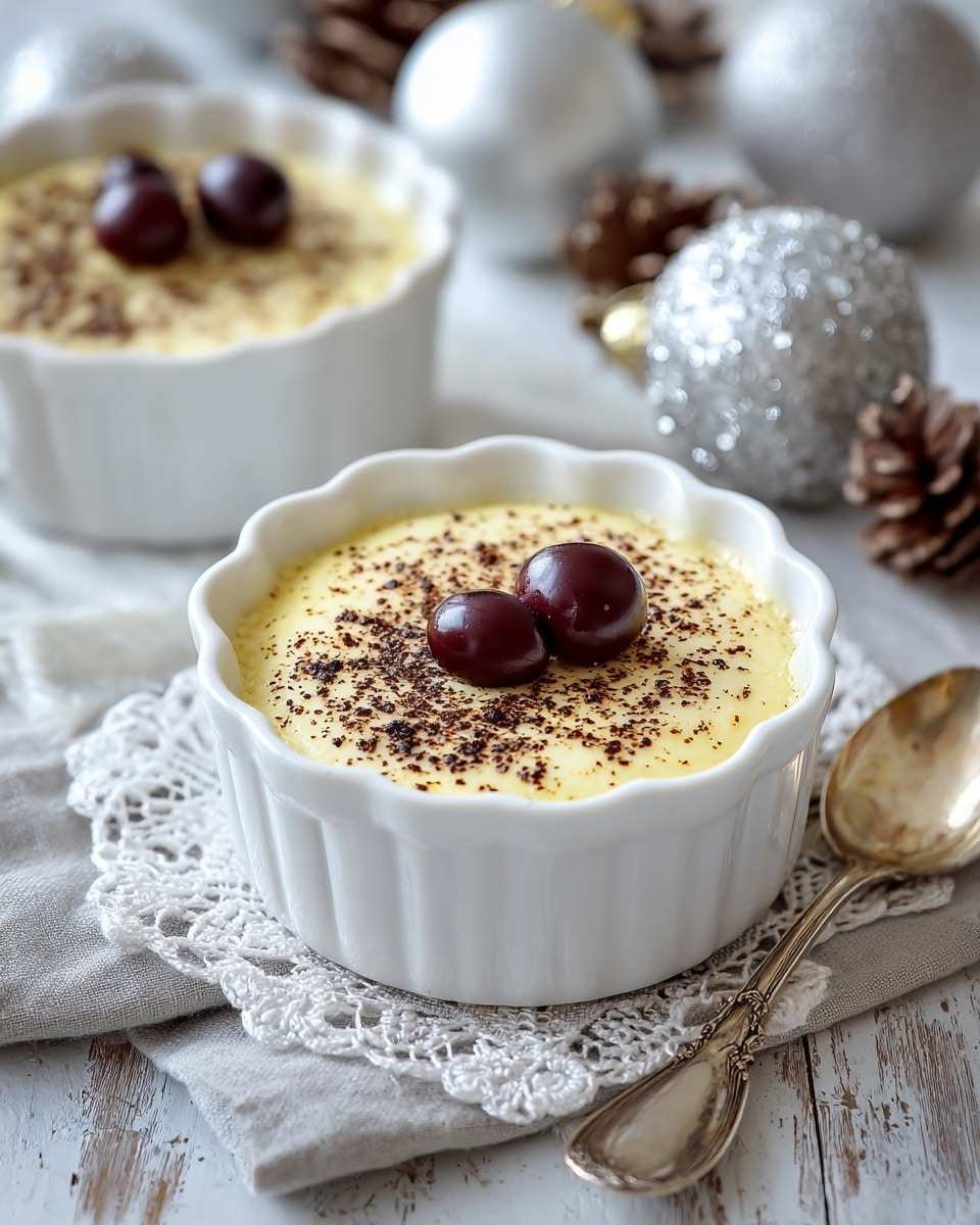 Homemade Eggnog Pudding Recipe - Recipe Image