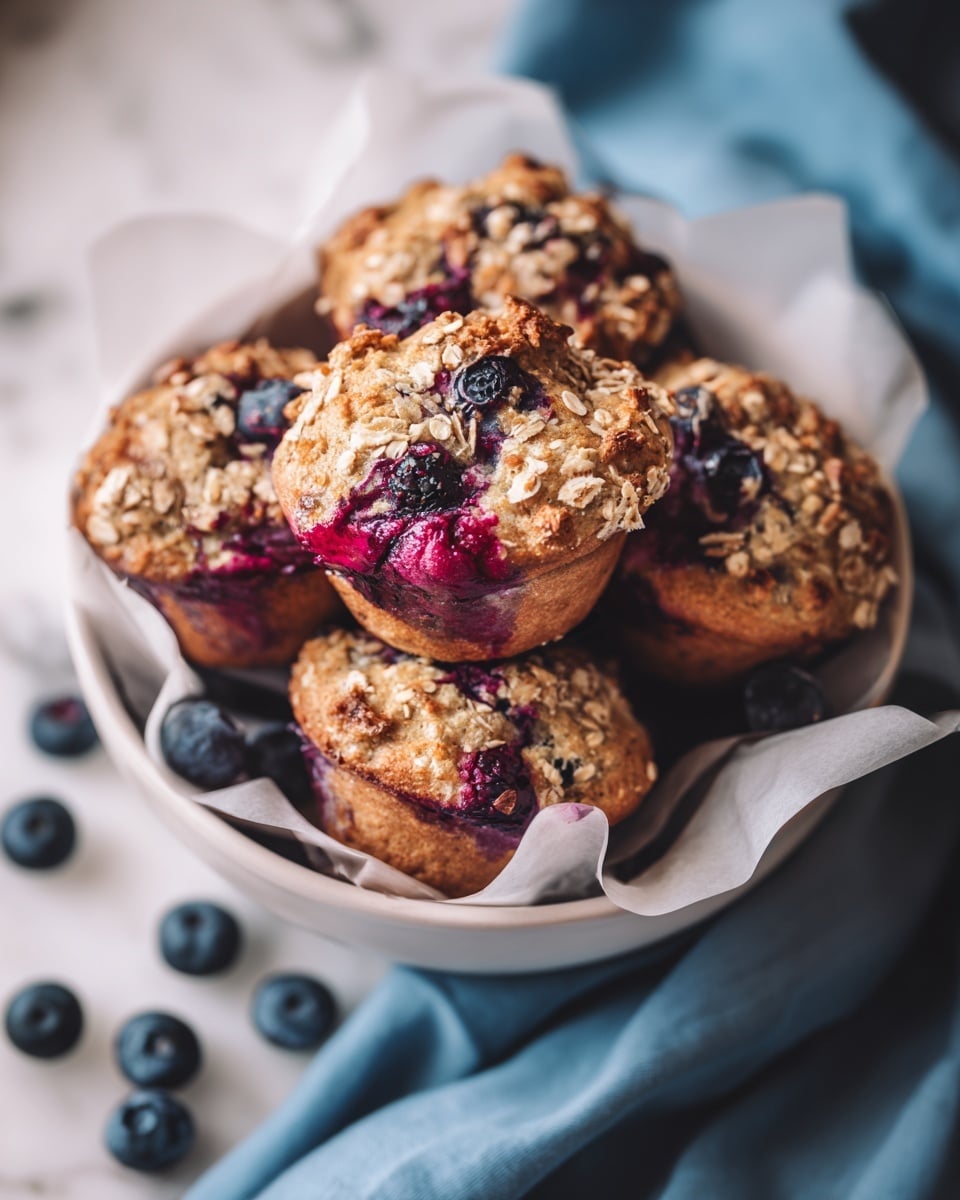 Blueberry Protein Breakfast Pastries Recipe - Recipe Image