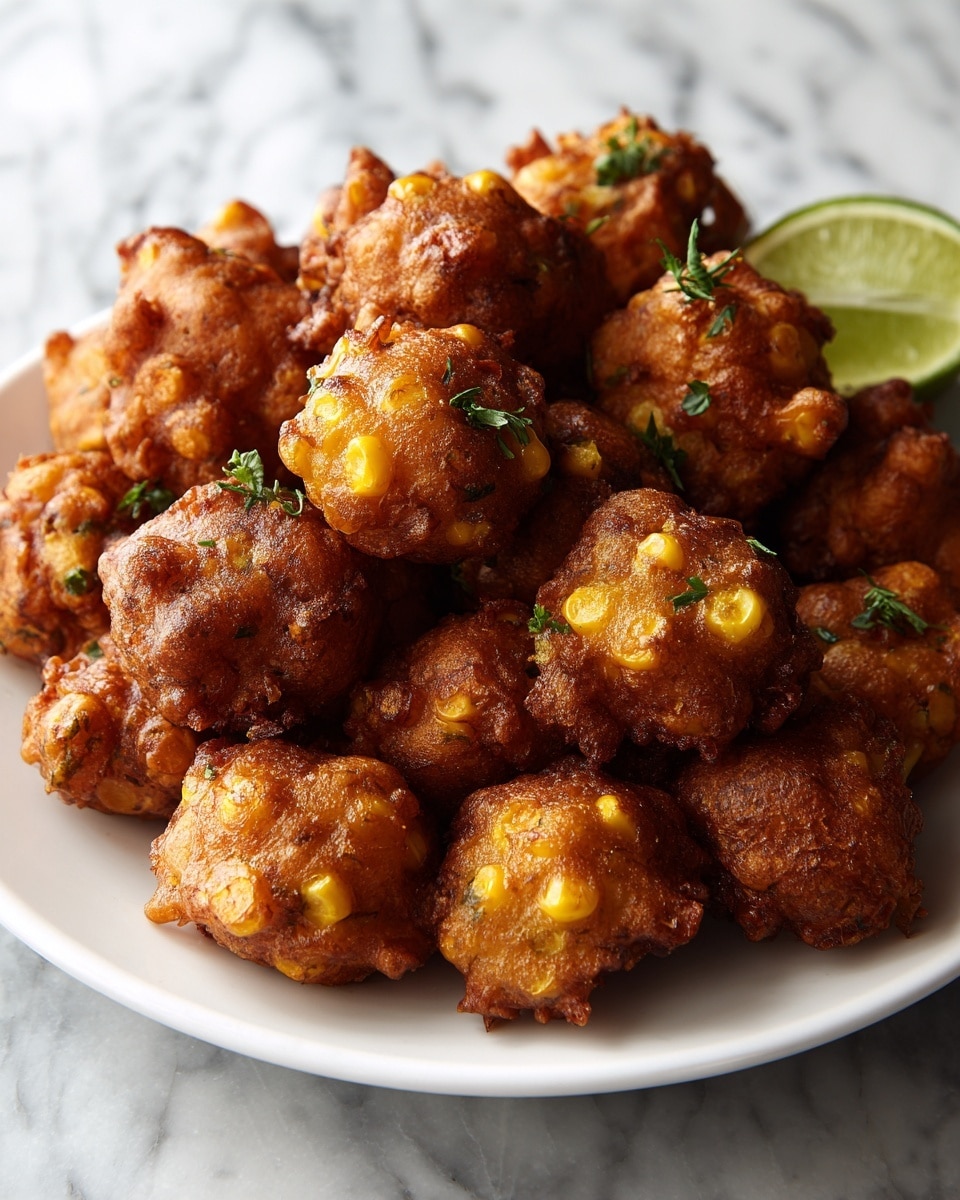 Mexican Street Corn Fritters Recipe - Recipe Image