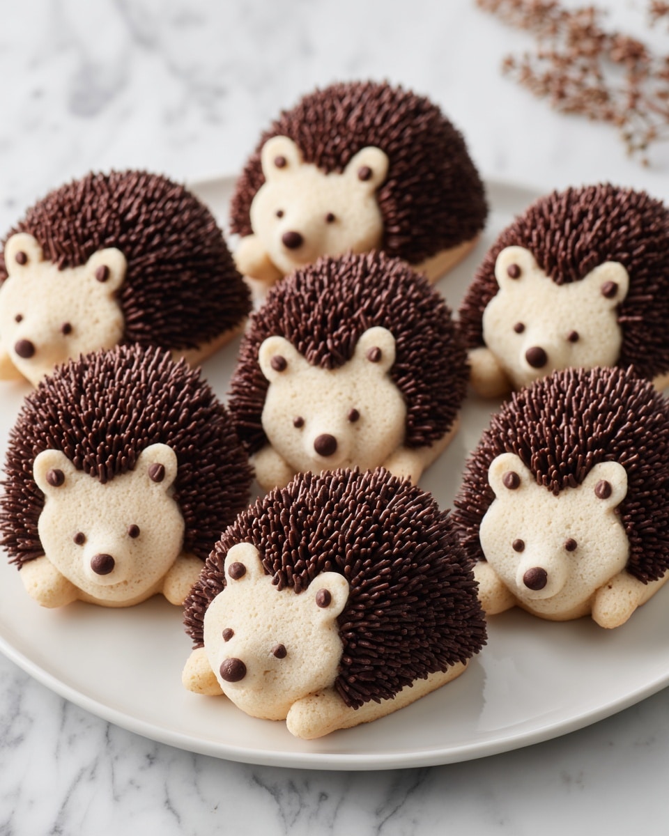 Hedgehog Cookies – A Sweet, Adorable Holiday Treat Recipe - Recipe Image