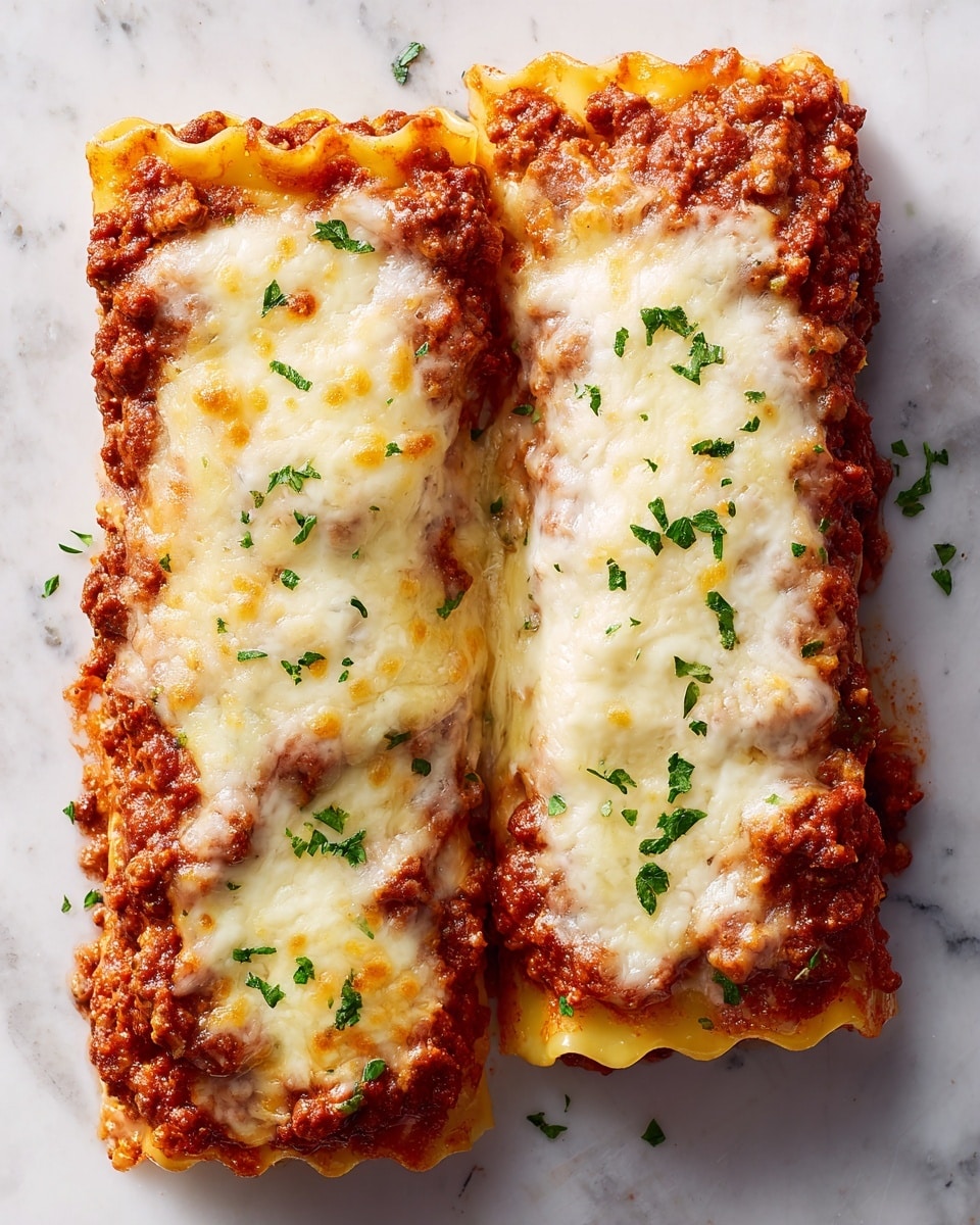 Cheesy Bolognese Roll-Ups Recipe - Recipe Image