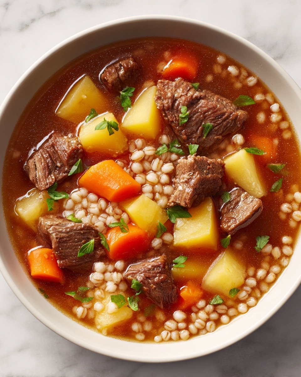 Beef and Barley Stew Recipe - Recipe Image