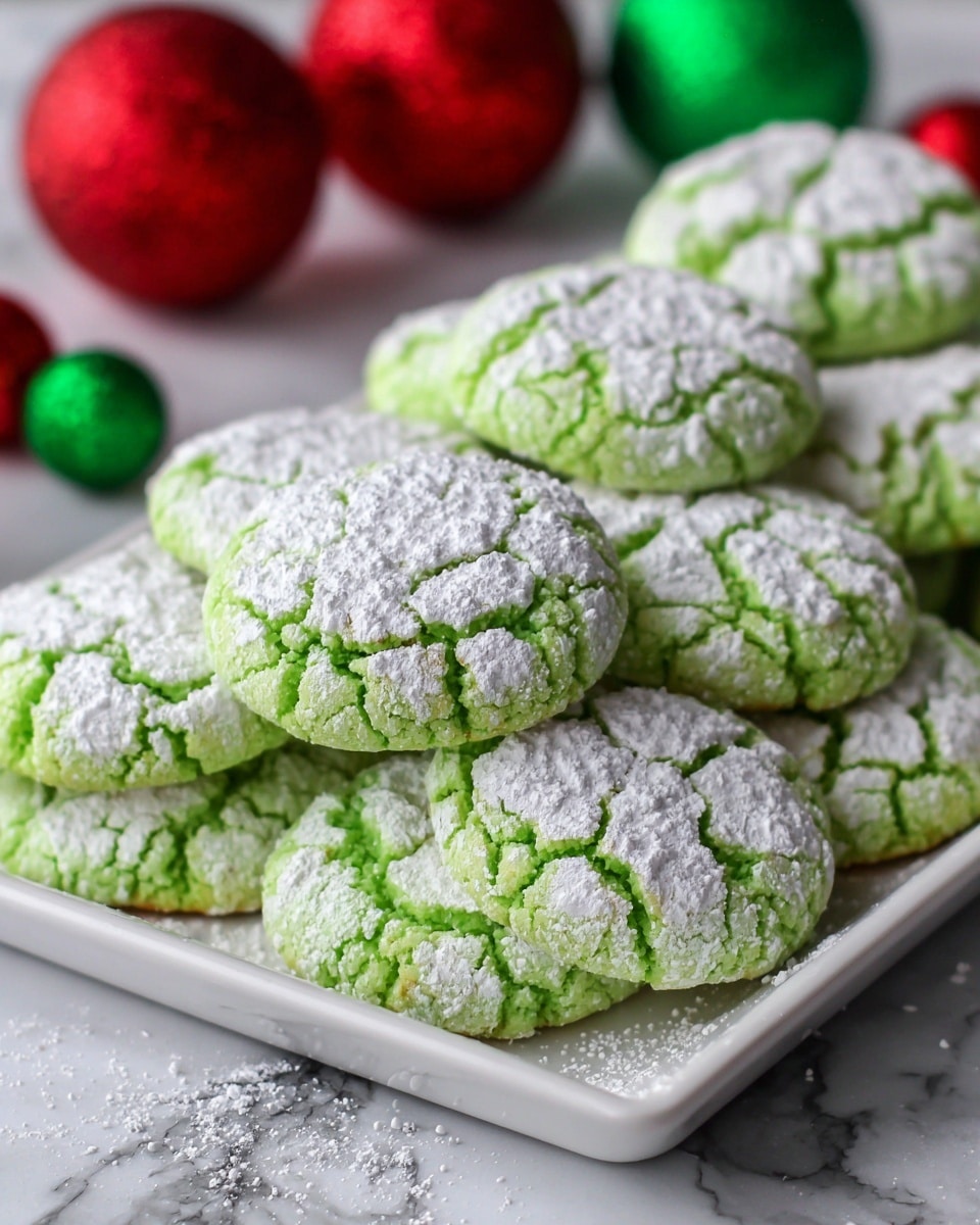 Festive Green Sugar Cookies Recipe - Recipe Image