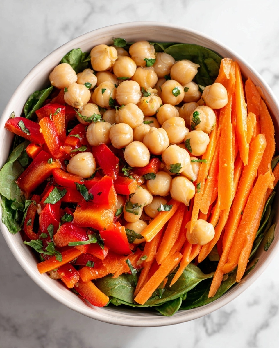 Crunchy Thai Chickpea Salad Recipe - Recipe Image