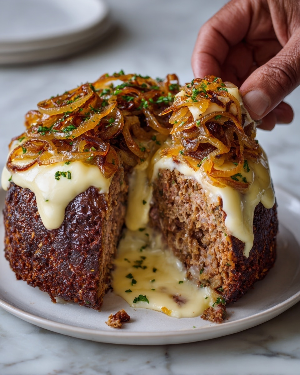 French Onion Meatloaf Recipe - Recipe Image