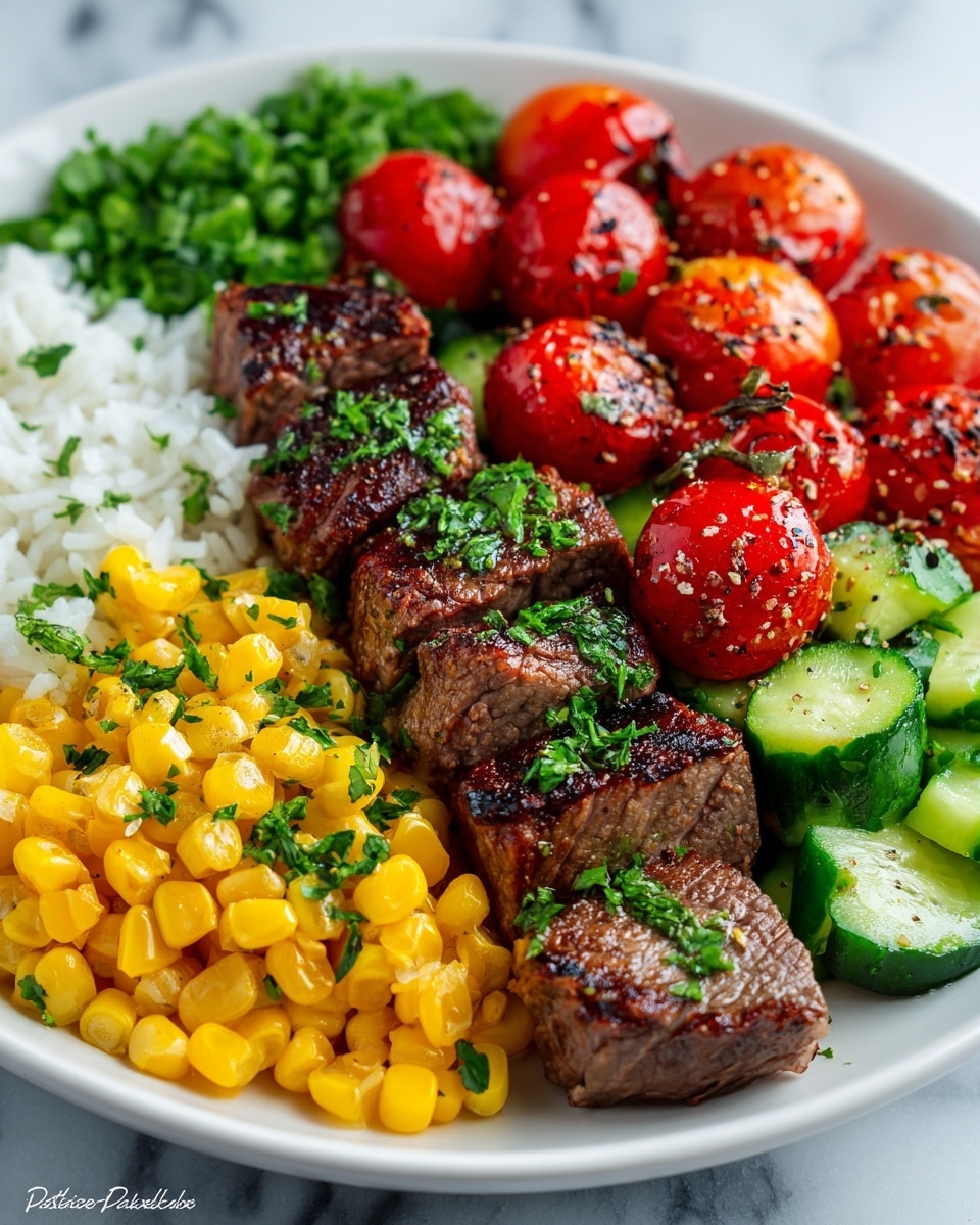 Mediterranean Steak Bowls Recipe - Recipe Image