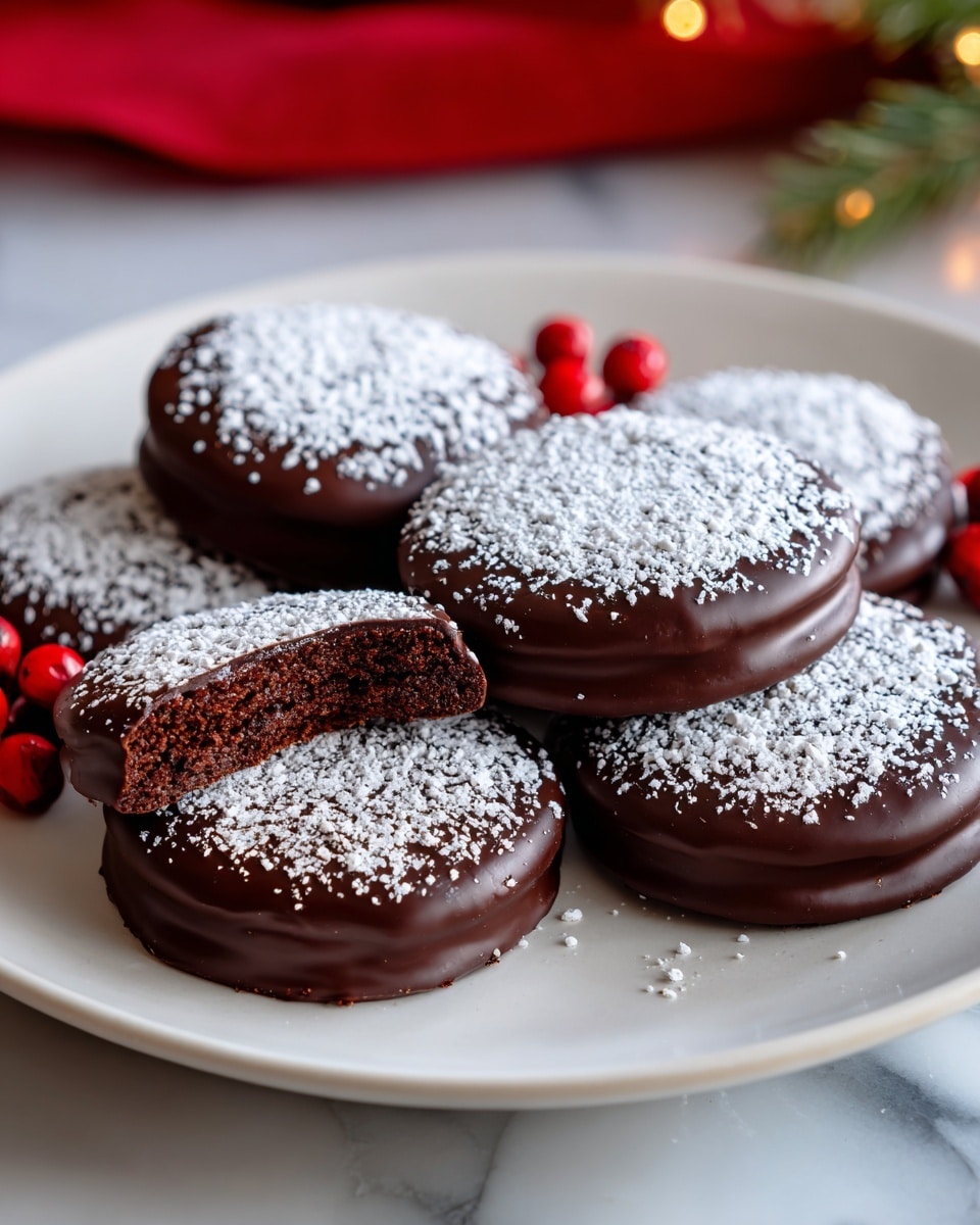 Double Chocolate Snowball Cookies Recipe - Recipe Image