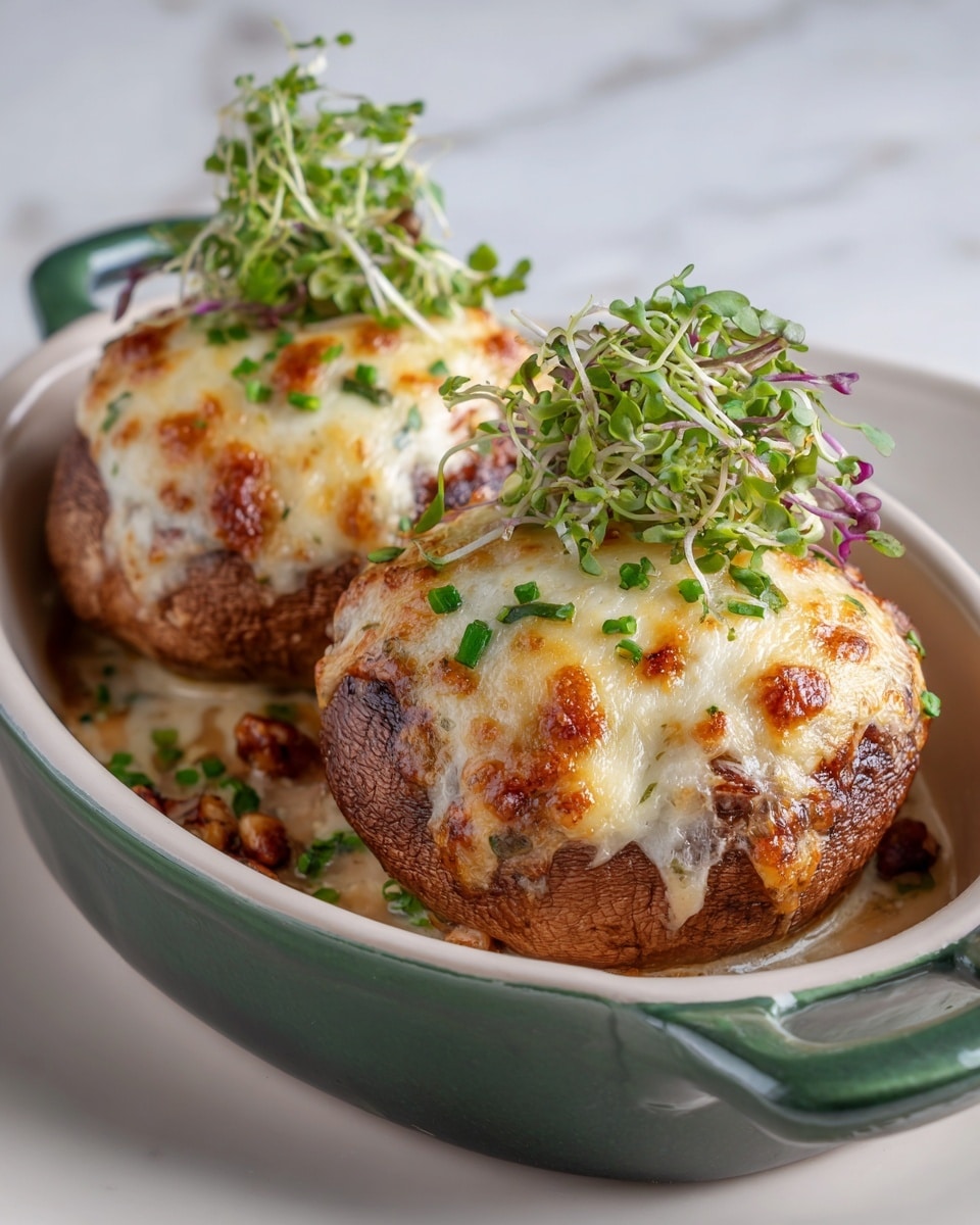 Garlic Stuffed Jacket Potatoes Recipe - Recipe Image
