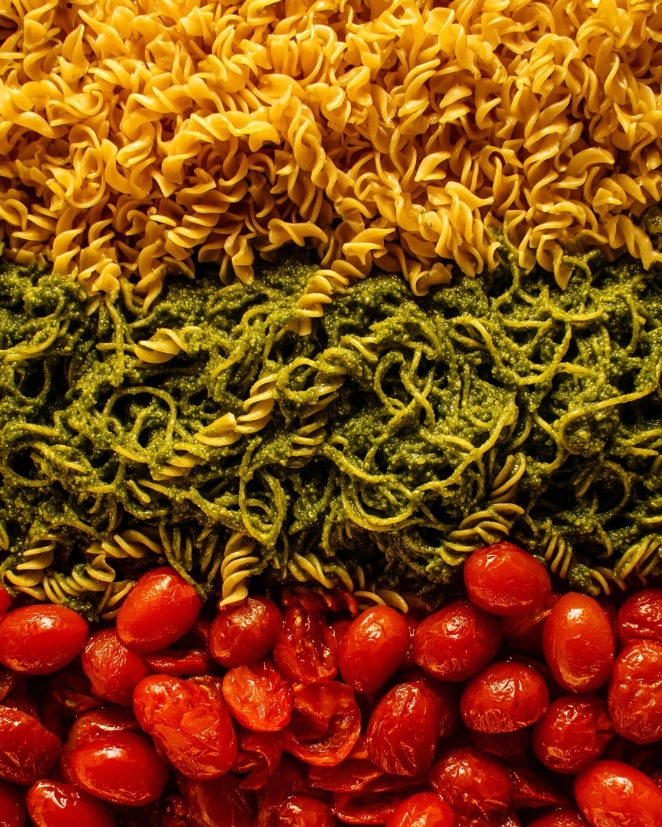 Holiday Pesto Pasta Salad Recipe - Recipe Image