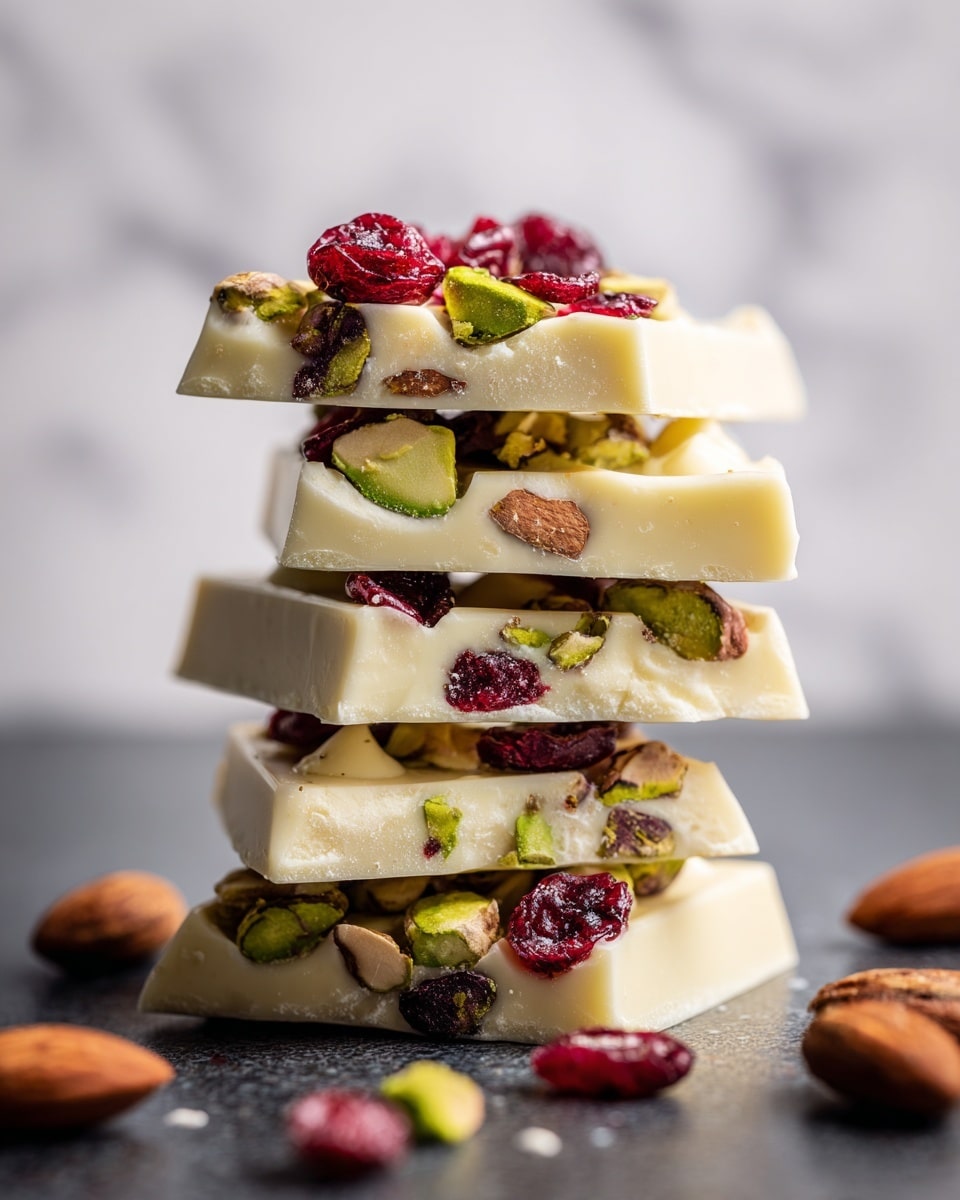Delightful Pistachio Cranberry Bark Recipe - Recipe Image