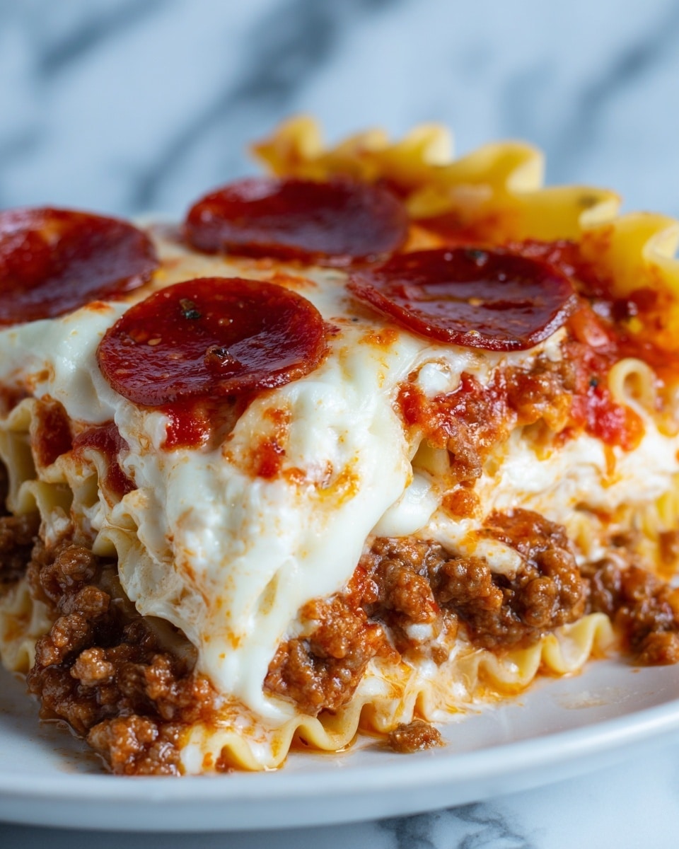 Mama’s Pizza Casserole Recipe - Recipe Image