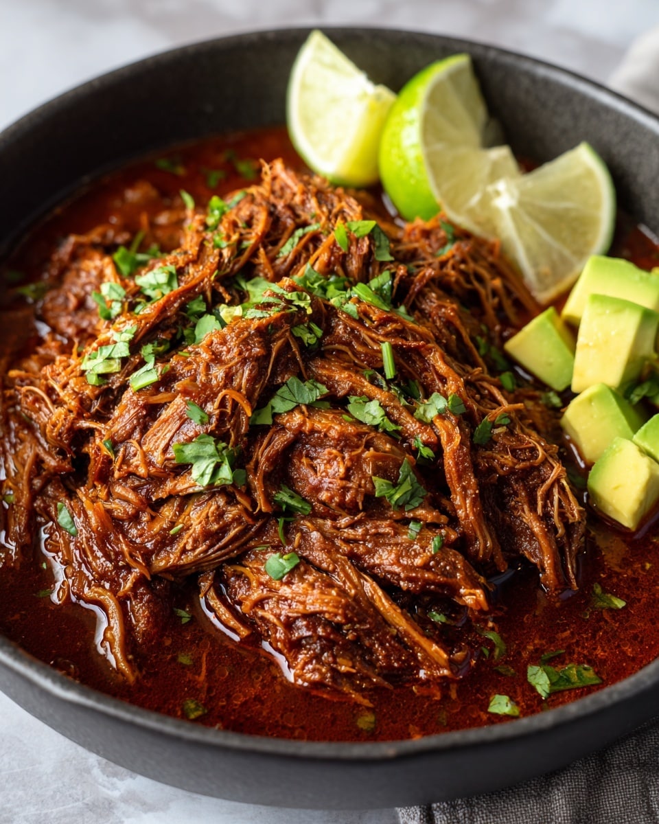 Braised Beef Barbacoa Recipe - Recipe Image