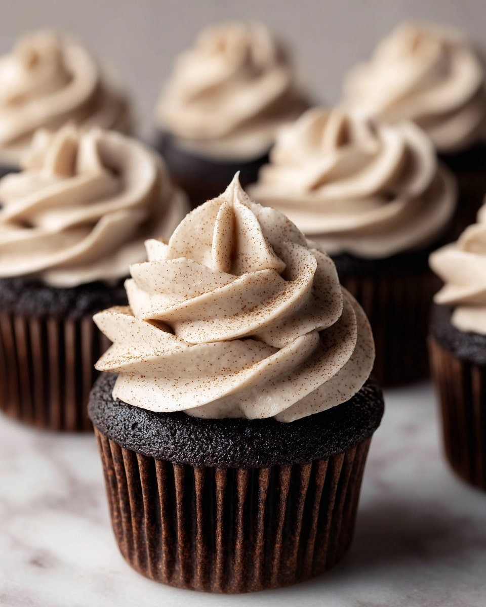 Mini Vanilla Cupcakes with Fluffy Frosting and Sprinkles Recipe - Recipe Image